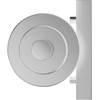 image:imageHunter  Holly Grove 2light Brushed Nickel Medium Size Vanity Light Dimmable Formal Style for Bedrooms Kitchens Foyers Bathrooms  19942Chrome