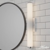image:imageHunter  Holly Grove 2light Chrome Medium Size Vanity Light Dimmable Formal Style for Bedrooms Kitchens Foyers Bathrooms  19934