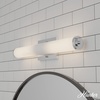image:imageHunter  Holly Grove 2light Chrome Medium Size Vanity Light Dimmable Formal Style for Bedrooms Kitchens Foyers Bathrooms  19934