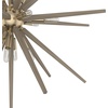 image:imageHunter  Jupiter Star 18light Brushed Nickel Extra Large Pendant Light Dimmable Sputnik Shaped for Bedrooms Kitchens Dining Living Rooms  19344Alturas Gold