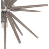 image:imageHunter  Jupiter Star 18light Brushed Nickel Extra Large Pendant Light Dimmable Sputnik Shaped for Bedrooms Kitchens Dining Living Rooms  19344Brushed Nickel