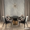 image:imageHunter  Jupiter Star 18light Brushed Nickel Extra Large Pendant Light Dimmable Sputnik Shaped for Bedrooms Kitchens Dining Living Rooms  19344Brushed Nickel