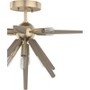 image:imageHunter  Jupiter Star 8light Brushed Nickel Extra Large Flush Mount Light Dimmable Mid Century Modern Style Sputnik Shaped for Bedrooms Kitchens Dining Living Rooms  19348Alturas Gold