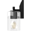 image:imageHunter  Kerrison 3Light Natural Black Iron Dimmable Medium Size Vanity Light for Bedrooms Kitchens Foyers Bathrooms  48030