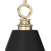 image:imageHunter  Klein 1Light Alturas Gold Casual Style Dimmable Medium Size Pendant Light for Bedrooms Kitchens Dining Living Rooms  19444