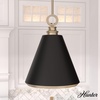 image:imageHunter  Klein 1Light Alturas Gold Casual Style Dimmable Medium Size Pendant Light for Bedrooms Kitchens Dining Living Rooms  19444