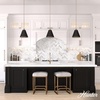 image:imageHunter  Klein 1Light Alturas Gold Casual Style Dimmable Medium Size Pendant Light for Bedrooms Kitchens Dining Living Rooms  19444