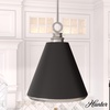 image:imageHunter  Klein 3light Brushed Nickel Medium Size Pendant Light Dimmable Casual Style Cone Shaped for Bedrooms Kitchens Dining Living Rooms  19447