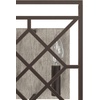 image:imageHunter  Langwood 2Light Onyx Bengal Medium Size Sconce Light Dimmable Rustic Style for Bedrooms Kitchens Foyers Bathrooms  19335