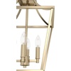 image:imageHunter  Laurel Ridge 4Light Alturas Gold Medium Size Pendant Light Dimmable Formal Style Lantern Shaped for Bedrooms Kitchens Dining Living Rooms  19066