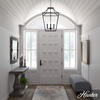 image:imageHunter  Laurel Ridge 4light Natural Black Iron Medium Size Pendant Light Dimmable Formal Style Lantern Shaped for Bedrooms Kitchens Dining Living Rooms  19704
