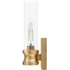 image:imageHunter  Lenlock 1Light Alturas Gold Small Sconce Light Dimmable Modern Style for Bedrooms Kitchens Foyers Bathrooms  19907
