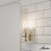 image:imageHunter  Lenlock 1light Brushed Nickel Small Sconce Light Dimmable Modern Style for Bedrooms Kitchens Foyers Bathrooms  19905