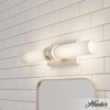 image:imageHunter  Lenlock 2Light Brushed Nickel Medium Size Vanity Light Dimmable Modern Style for Bedrooms Kitchens Foyers Bathrooms  19922