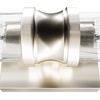 image:imageHunter  Lenlock 2Light Brushed Nickel Medium Size Vanity Light Dimmable Modern Style for Bedrooms Kitchens Foyers Bathrooms  19931