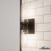 image:imageHunter  Lenlock 2Light Noble Bronze Medium Size Vanity Light Dimmable Modern Style for Bedrooms Kitchens Foyers Bathrooms  19932