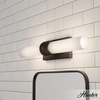 image:imageHunter  Lenlock 2light Noble Bronze Medium Size Vanity Light Dimmable Modern Style for Bedrooms Kitchens Foyers Bathrooms  19923