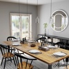 image:imageHunter  Lochemeade 1Light Brushed Nickel Mini Pendant Light Dimmable Modern Style Cylinder Shaped for Bedrooms Kitchens Dining Living Rooms  19200Brushed Nickel