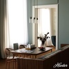 image:imageHunter  Lochemeade 3light Noble Bronze Large Cluster Light Dimmable Modern Style Linear Shaped for Bedrooms Kitchens Dining Living Rooms  19722