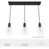 image:imageHunter  Lochemeade 3light Noble Bronze Large Cluster Light Dimmable Modern Style Linear Shaped for Bedrooms Kitchens Dining Living Rooms  19722