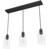 image:imageHunter  Lochemeade 3light Noble Bronze Large Cluster Light Dimmable Modern Style Linear Shaped for Bedrooms Kitchens Dining Living Rooms  19722