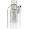 image:imageHunter  Lochemeade 4light Brushed Nickel Medium Size Vanity Light Dimmable for Bedrooms Kitchens Foyers Bathrooms  19710