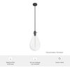 image:imageHunter  Lundin 1light Noble Bronze Medium Size Pendant Light Dimmable Formal Style Teardrop Shaped for Bedrooms Kitchens Dining Living Rooms  19565