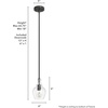 image:imageHunter  Maple Park 1light Noble Bronze Mini Pendant Light Dimmable Casual Style Bell Shaped for Bedrooms Kitchens Dining Living Rooms  19568