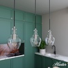 image:imageHunter  Maple Park 3light Brushed Nickel Large Cluster Light Dimmable Casual Style Linear Shaped for Bedrooms Kitchens Dining Living Rooms  19901