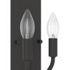image:imageHunter  Merlin 2Light Noble Bronze Small Sconce Light Dimmable Industrial Style Rectangle Shaped for Bedrooms Kitchens Foyers Bathrooms  19802