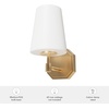 image:imageHunter  Nolita 1Light Alturas Gold Modern Style Dimmable Small Sconce Light for Bedrooms Kitchens Foyers Bathrooms  19890