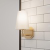 image:imageHunter  Nolita 1Light Alturas Gold Modern Style Dimmable Small Sconce Light for Bedrooms Kitchens Foyers Bathrooms  19890