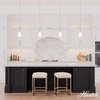 image:imageHunter  Nolita 1light Brushed Nickel Mini Pendant Light Dimmable Modern Style Cone Shaped for Bedrooms Kitchens Dining Living Rooms  19887
