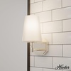 image:imageHunter  Nolita 1light Brushed Nickel Small Sconce Light Dimmable Modern Style for Bedrooms Kitchens Foyers Bathrooms  19889