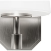 image:imageHunter  Nolita 1light Brushed Nickel Small Sconce Light Dimmable Modern Style for Bedrooms Kitchens Foyers Bathrooms  19889