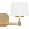 image:imageHunter  Nolita 2Light Alturas Gold Modern Style Dimmable Medium Size Vanity Light for Bedrooms Kitchens Foyers Bathrooms  19880