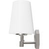 image:imageHunter  Nolita 2light Brushed Nickel Medium Size Vanity Light Dimmable Modern Style for Bedrooms Kitchens Foyers Bathrooms  19879