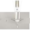 image:imageHunter  Perch Point 3light Brushed Nickel Medium Size Vanity Light Dimmable Casual Style for Bedrooms Kitchens Foyers Bathrooms  19433