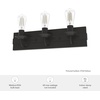 image:imageHunter  Perch Point 3light Noble Bronze Medium Size Vanity Light Dimmable Casual Style for Bedrooms Kitchens Foyers Bathrooms  19432