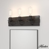 image:imageHunter  Perch Point 3light Noble Bronze Medium Size Vanity Light Dimmable Casual Style for Bedrooms Kitchens Foyers Bathrooms  19432