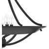 image:imageHunter  Perch Point 4Light Noble Bronze Casual Style Dimmable Large Pendant Light for Bedrooms Kitchens Dining Living Rooms  19428