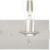 image:imageHunter  Perch Point 4light Brushed Nickel Medium Size Vanity Light Dimmable Casual Style for Bedrooms Kitchens Foyers Bathrooms  19435