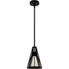 image:imageHunter  Rafner 1light Natural Black Iron Medium Size Pendant Light Dimmable Geometric Style Geometric Shaped for Bedrooms Kitchens Dining Living Rooms  19451Natural Iron