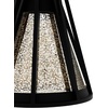 image:imageHunter  Rafner 1light Natural Black Iron Medium Size Pendant Light Dimmable Geometric Style Geometric Shaped for Bedrooms Kitchens Dining Living Rooms  19451Natural Iron