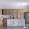 image:imageHunter  River Mill 1Light Brushed Nickel Mini Pendant Light Dimmable Rustic Style Cylinder Shaped for Bedrooms Kitchens Dining Living Rooms  19485