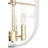 image:imageHunter  Sacha 3light Alturas Gold Medium Size Flush Mount Light Dimmable Modern Style Urn Shaped for Bedrooms Kitchens Dining Living Rooms  19387