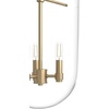 image:imageHunter  Sacha 3light Alturas Gold Medium Size Pendant Light Dimmable Modern Style Urn Shaped for Bedrooms Kitchens Dining Living Rooms  19385