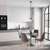 image:imageHunter  Sacha 3light Natural Black Iron Medium Size Pendant Light Dimmable Modern Style Globe Shaped for Bedrooms Kitchens Dining Living Rooms  19658Natural Iron