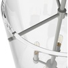 image:imageHunter  Sacha 4light Brushed Nickel Medium Size Pendant Light Dimmable Modern Style Urn Shaped for Bedrooms Kitchens Dining Living Rooms  19319