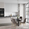 image:imageHunter  Sacha 4light Brushed Nickel Medium Size Pendant Light Dimmable Modern Style Urn Shaped for Bedrooms Kitchens Dining Living Rooms  19319